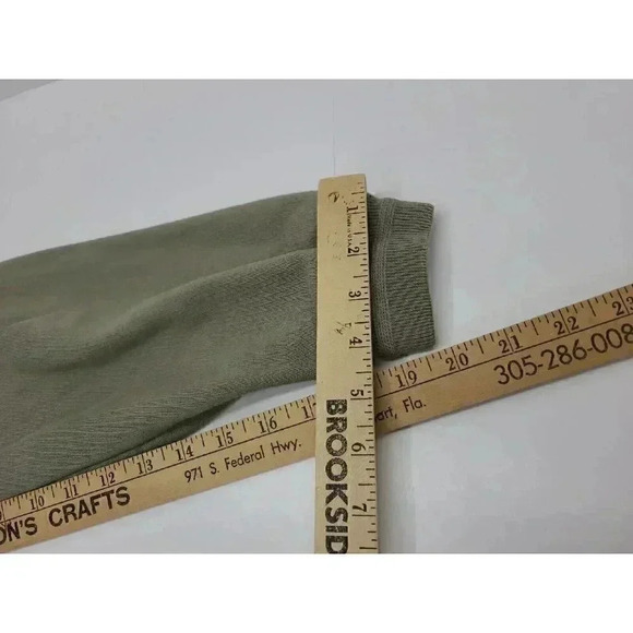 Vintage Eddie Bauer Hooded Sweatshirt Women's Size Med Purple & Grey 1/2 Zip Y2K - Picture 8 of 9